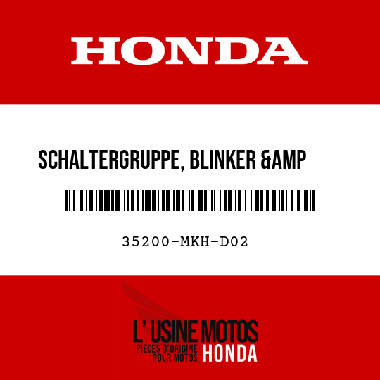 image de 35200-MKH-D02 SCHALTERGRUPPE, BLINKER & HANDSCHALTUNG