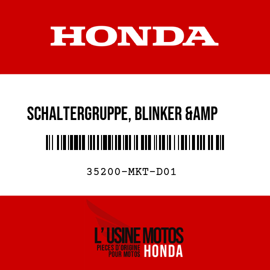 image de 35200-MKT-D01 SCHALTERGRUPPE, BLINKER & HANDSCHALTUNG
