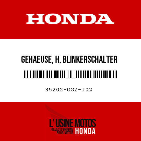 image de 35202-GGZ-J02 GEHAEUSE, H, BLINKERSCHALTER