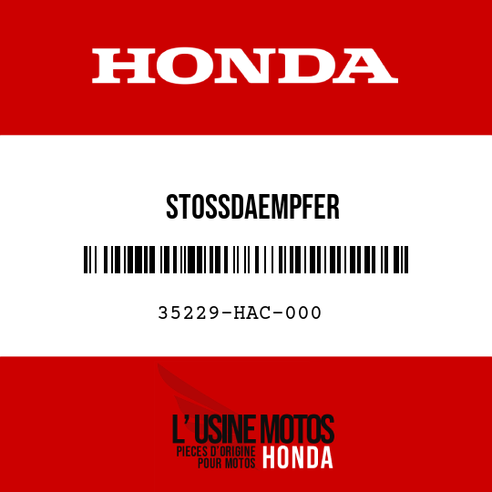 image de 35229-HAC-000 STOSSDAEMPFER