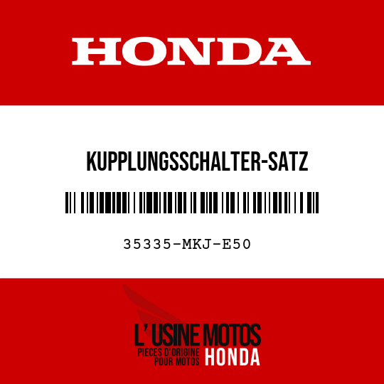 image de 35335-MKJ-E50 KUPPLUNGSSCHALTER-SATZ
