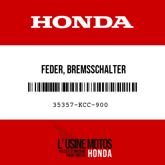 image de 35357-KCC-900 FEDER, BREMSSCHALTER