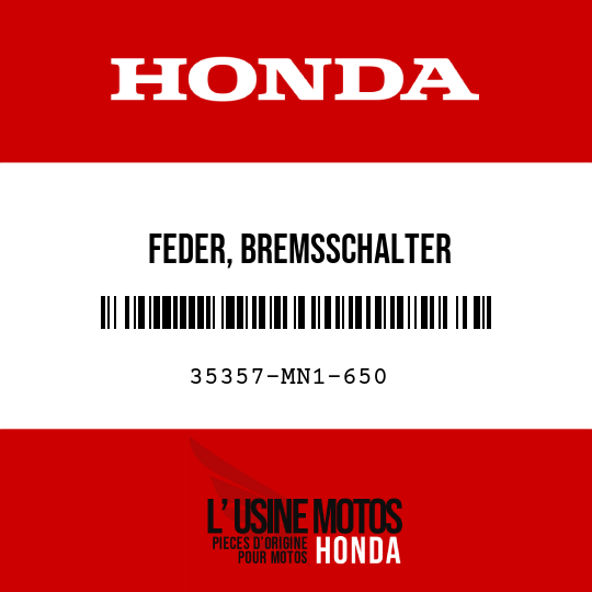 image de 35357-MN1-650 FEDER, BREMSSCHALTER