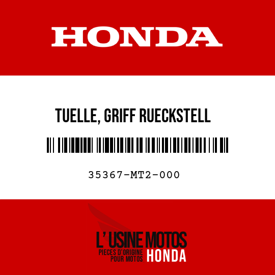 image de 35367-MT2-000 TUELLE, GRIFF RUECKSTELL