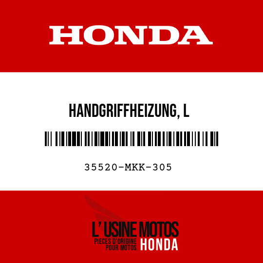 image de 35520-MKK-305 HANDGRIFFHEIZUNG, L