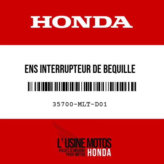 image de 35700-MLT-D01 ENS INTERRUPTEUR DE BEQUILLE LATERALE