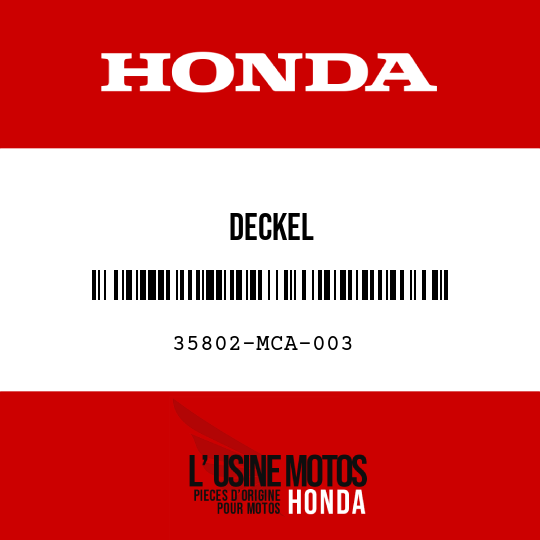 image de 35802-MCA-003 DECKEL