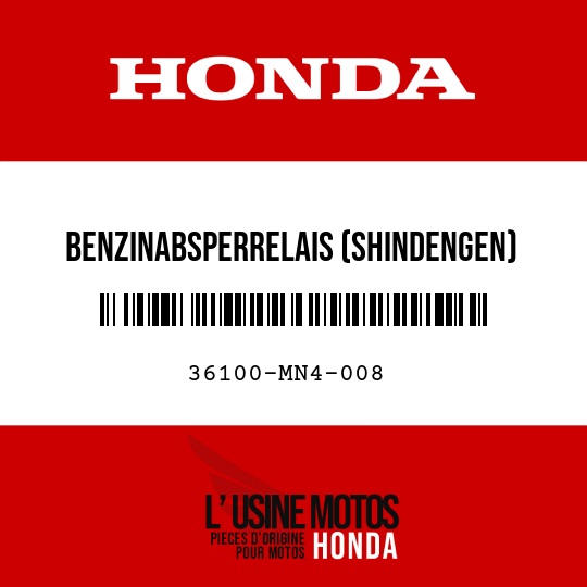 image de 36100-MN4-008 BENZINABSPERRELAIS (SHINDENGEN)