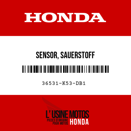 image de 36531-K53-DB1 SENSOR, SAUERSTOFF
