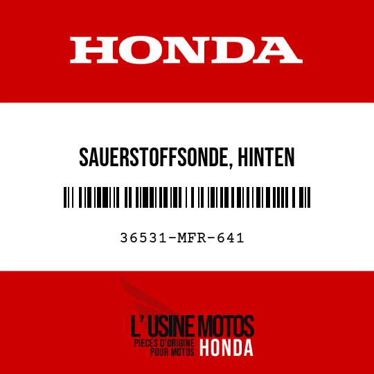image de 36531-MFR-641 SAUERSTOFFSONDE, HINTEN