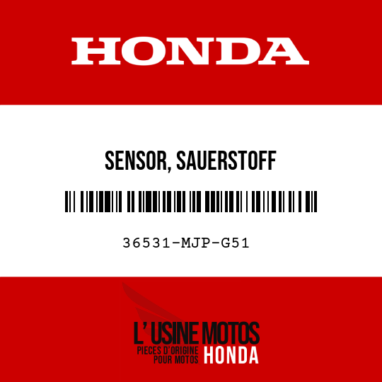 image de 36531-MJP-G51 SENSOR, SAUERSTOFF