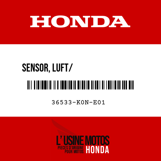 image de 36533-K0N-E01 SENSOR, LUFT/                 KRAFTSTOFFVERHAELTNIS (NGK)