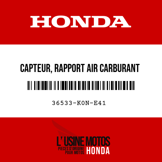 image de 36533-K0N-E41 CAPTEUR, RAPPORT AIR CARBURANT (NIPPON TOKUSHU TOGYO)