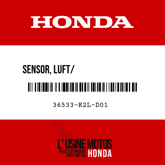 image de 36533-K2L-D01 SENSOR, LUFT/                 KRAFTSTOFFVERHAELTNIS (NGK)