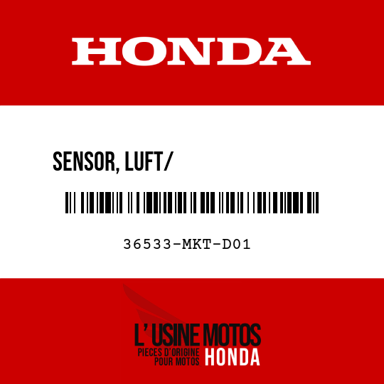 image de 36533-MKT-D01 SENSOR, LUFT/ KRAFTSTOFFVERHAELTNIS