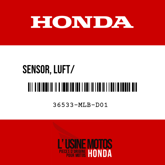 image de 36533-MLB-D01 SENSOR, LUFT/                 KRAFTSTOFFVERHAELTNIS