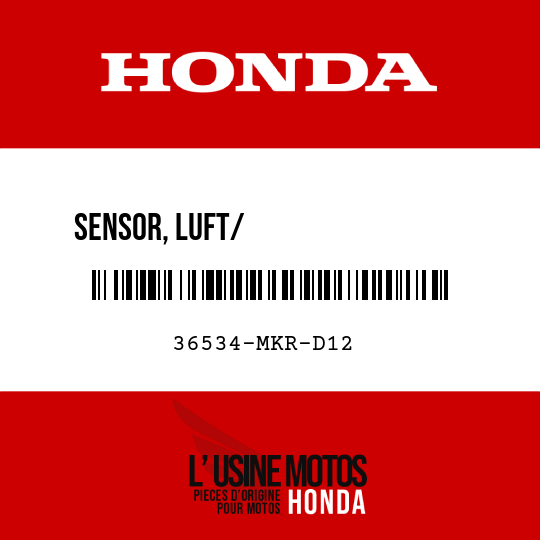 image de 36534-MKR-D12 SENSOR, LUFT/                 KRAFTSTOFFVERHAELTNIS (3/4)