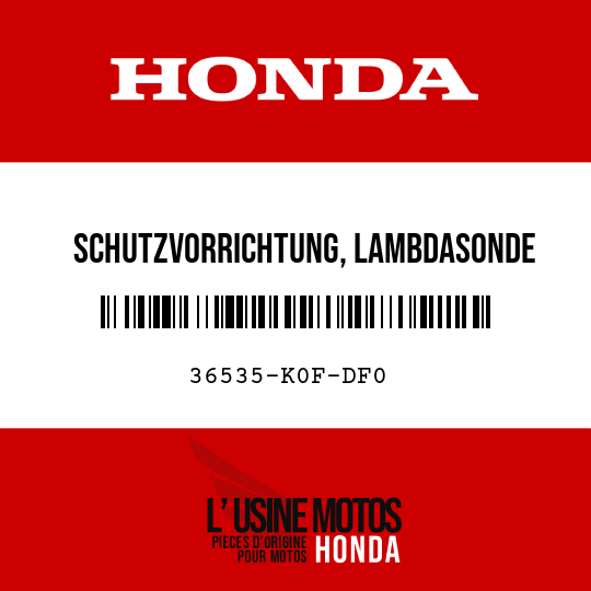 image de 36535-K0F-DF0 SCHUTZVORRICHTUNG, LAMBDASONDE