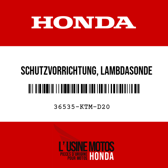 image de 36535-KTM-D20 SCHUTZVORRICHTUNG, LAMBDASONDE