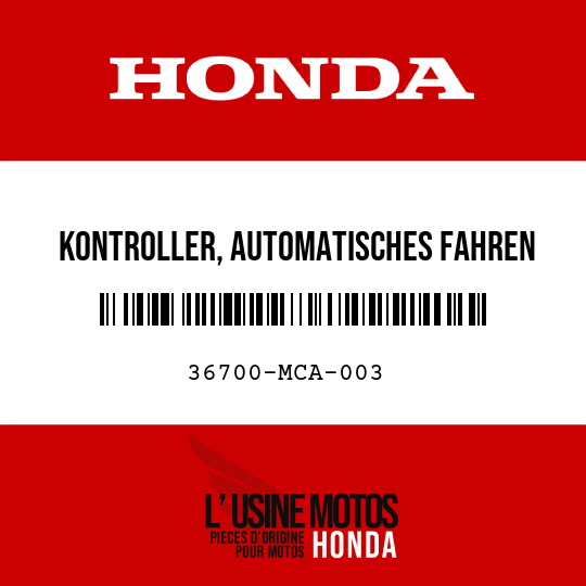 image de 36700-MCA-003 KONTROLLER, AUTOMATISCHES FAHREN