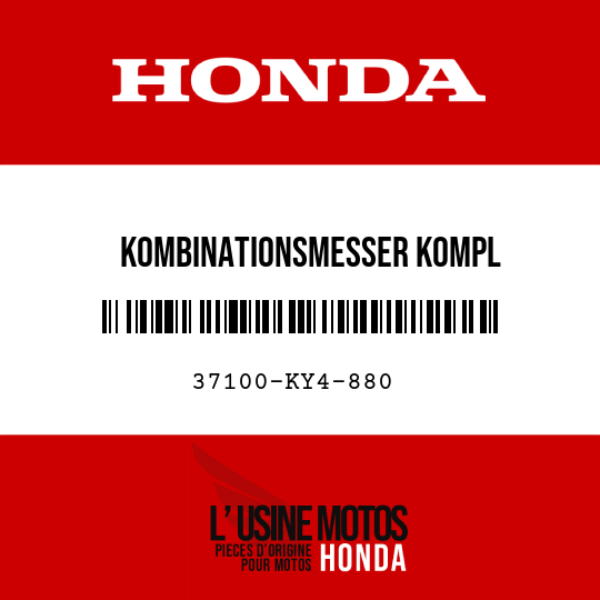 image de 37100-KY4-880 KOMBINATIONSMESSER KOMPL