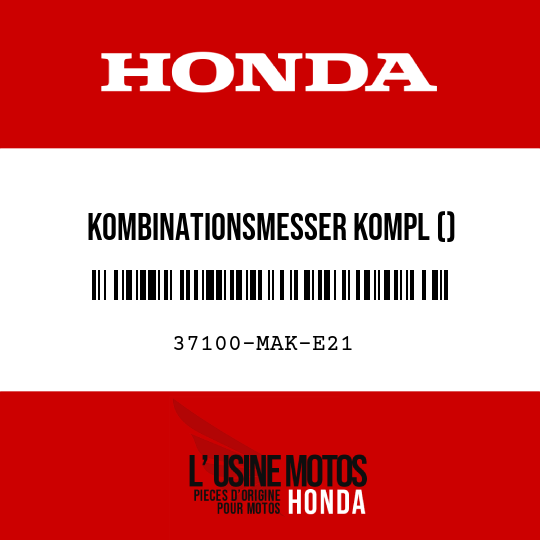 image de 37100-MAK-E21 KOMBINATIONSMESSER KOMPL ()