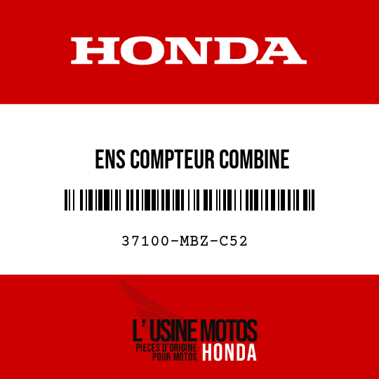 image de 37100-MBZ-C52 ENS COMPTEUR COMBINE