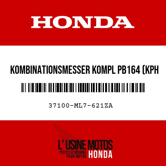 image de 37100-ML7-621ZA KOMBINATIONSMESSER KOMPL PB164 (KPH NIPPON SEIKI)