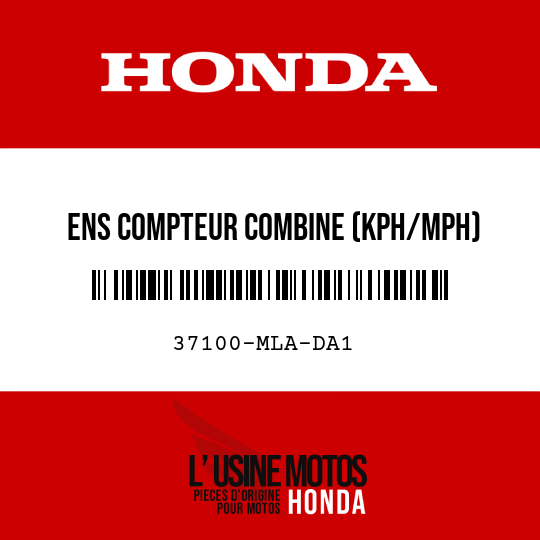 image de 37100-MLA-DA1 ENS COMPTEUR COMBINE (KPH/MPH)