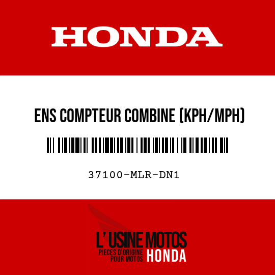 image de 37100-MLR-DN1 ENS COMPTEUR COMBINE (KPH/MPH)