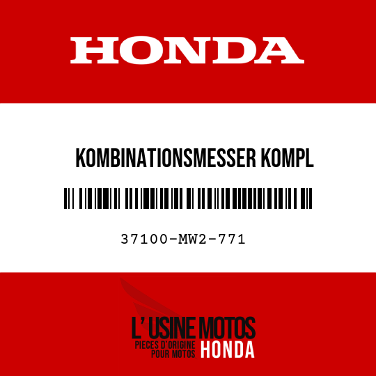 image de 37100-MW2-771 KOMBINATIONSMESSER KOMPL