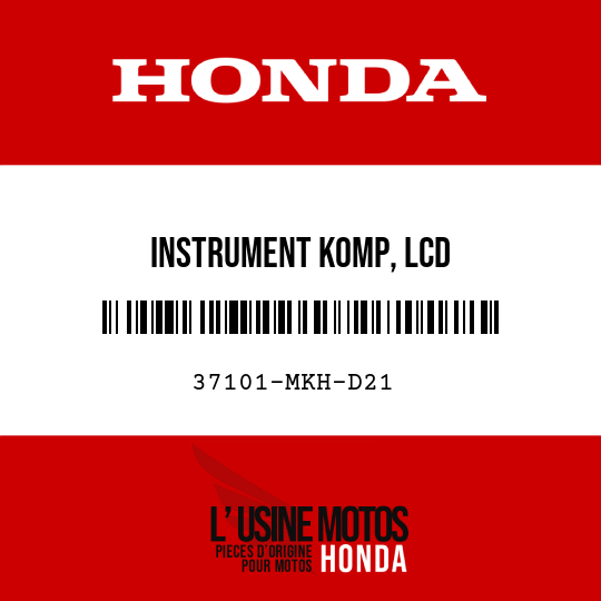 image de 37101-MKH-D21 INSTRUMENT KOMP, LCD