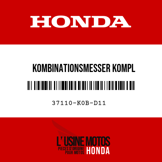 image de 37110-K0B-D11 KOMBINATIONSMESSER KOMPL