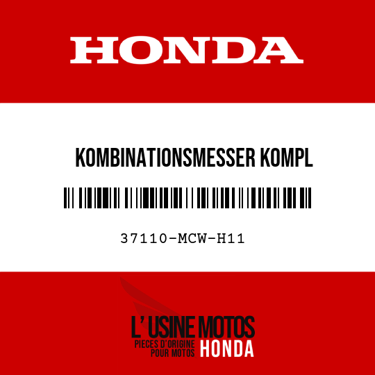 image de 37110-MCW-H11 KOMBINATIONSMESSER KOMPL