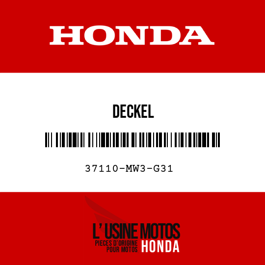 image de 37110-MW3-G31 DECKEL