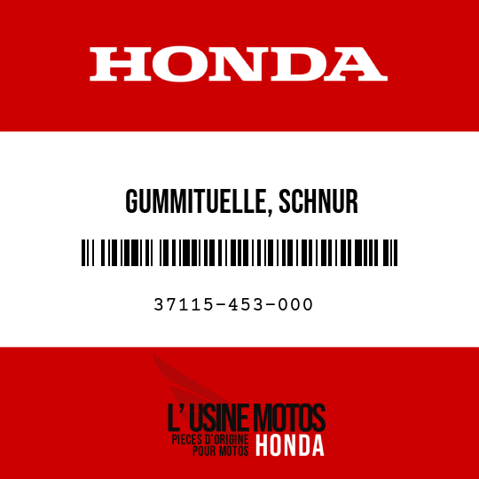 image de 37115-453-000 GUMMITUELLE, SCHNUR