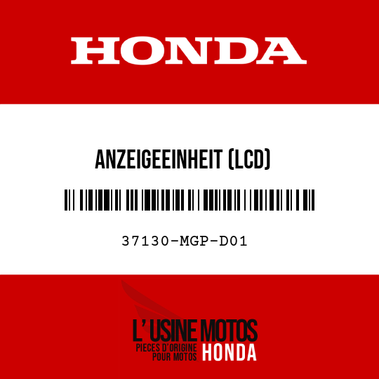 image de 37130-MGP-D01 ANZEIGEEINHEIT (LCD)