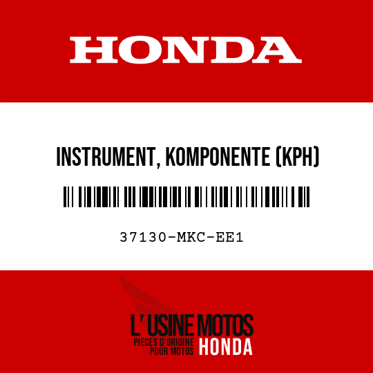 image de 37130-MKC-EE1 INSTRUMENT, KOMPONENTE (KPH)