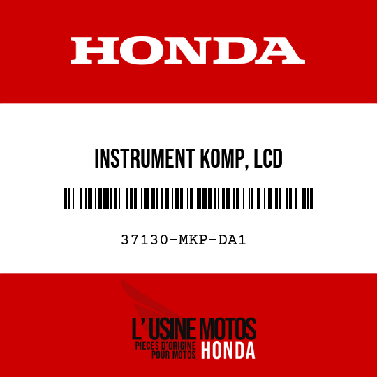 image de 37130-MKP-DA1 INSTRUMENT KOMP, LCD