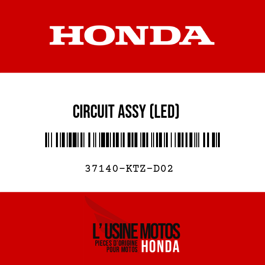 image de 37140-KTZ-D02 CIRCUIT ASSY (LED)
