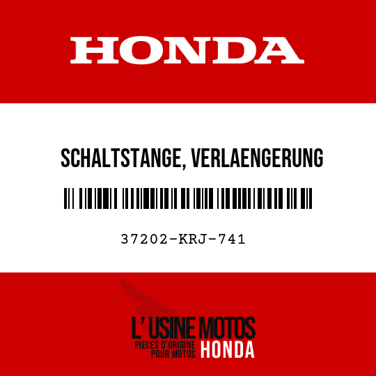 image de 37202-KRJ-741 SCHALTSTANGE, VERLAENGERUNG