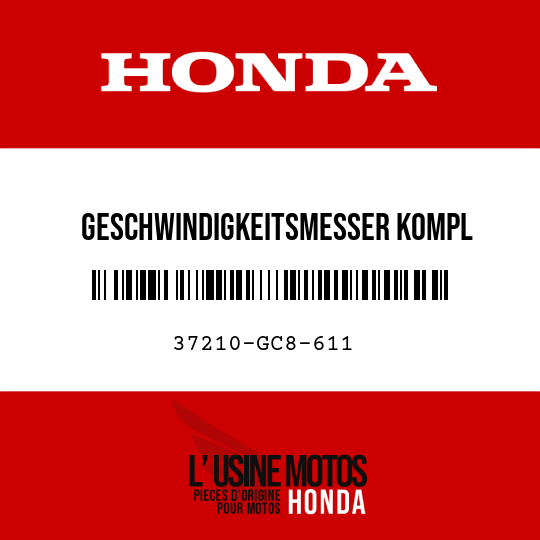 image de 37210-GC8-611 GESCHWINDIGKEITSMESSER KOMPL