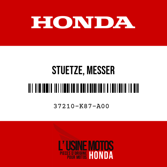 image de 37210-K87-A00 STUETZE, MESSER