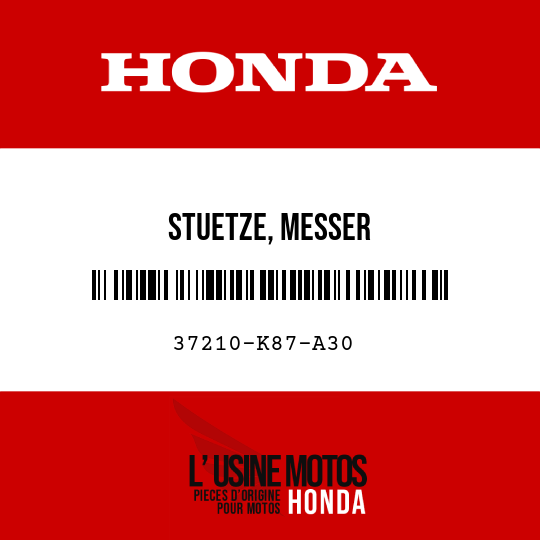 image de 37210-K87-A30 STUETZE, MESSER