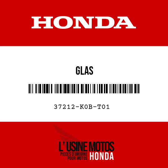 image de 37212-K0B-T01 GLAS