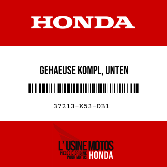 image de 37213-K53-DB1 GEHAEUSE KOMPL, UNTEN