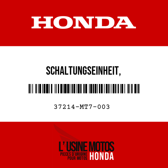 image de 37214-MT7-003 SCHALTUNGSEINHEIT, TAGELKILOM-ETERZAEHLER-RUECKSTELLKNOPF