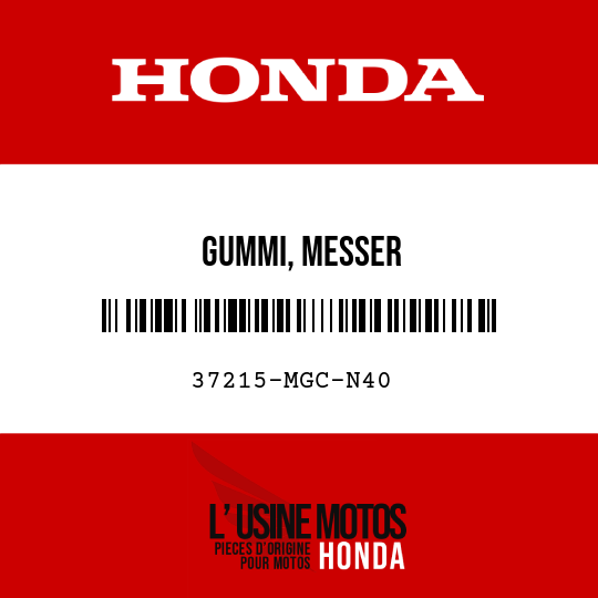 image de 37215-MGC-N40 GUMMI, MESSER