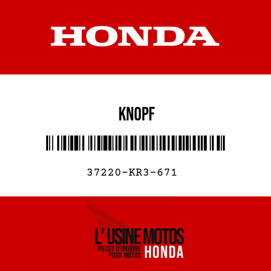 image de 37220-KR3-671 KNOPF