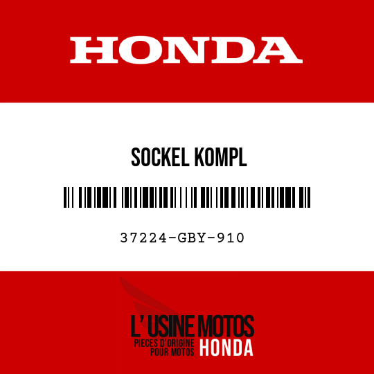 image de 37224-GBY-910 SOCKEL KOMPL